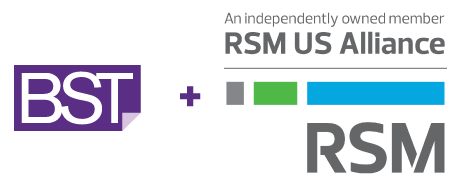BST logo plus RSM logo
